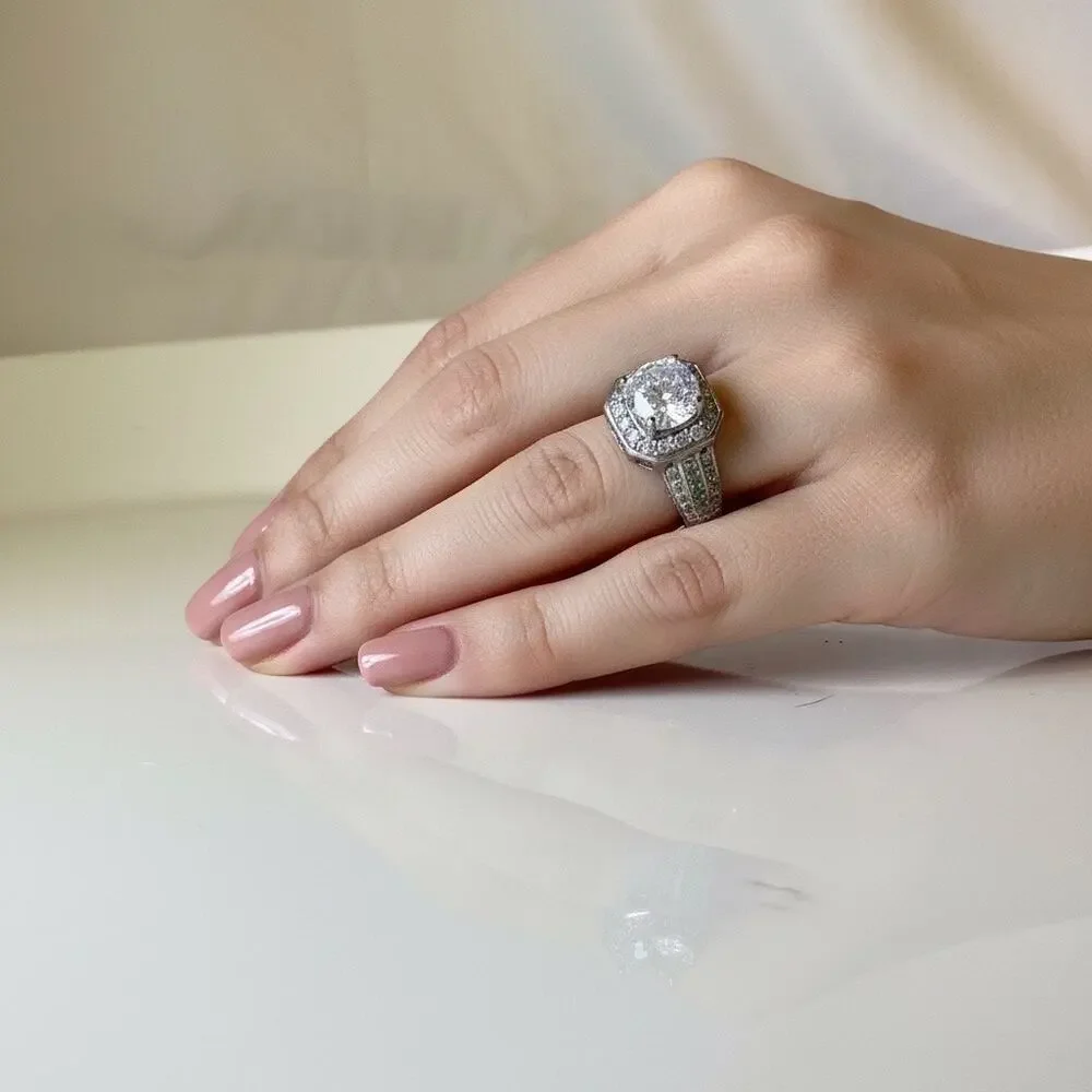 Crystal Statement Ring